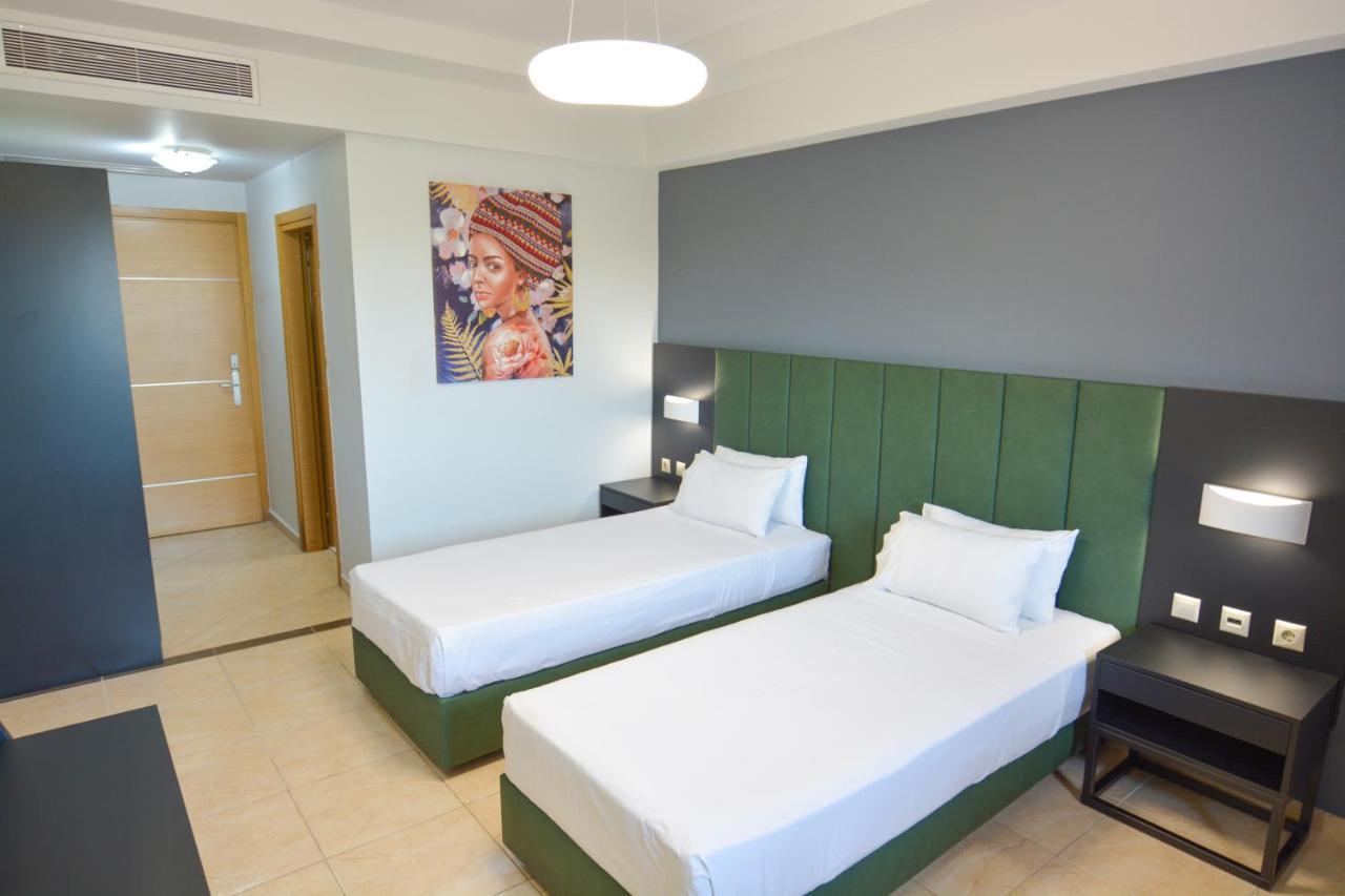 Perinthos Hotel Anchialos Bagian luar foto