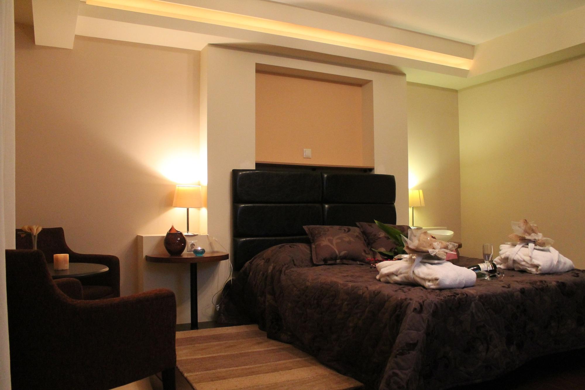 Perinthos Hotel Anchialos Bagian luar foto
