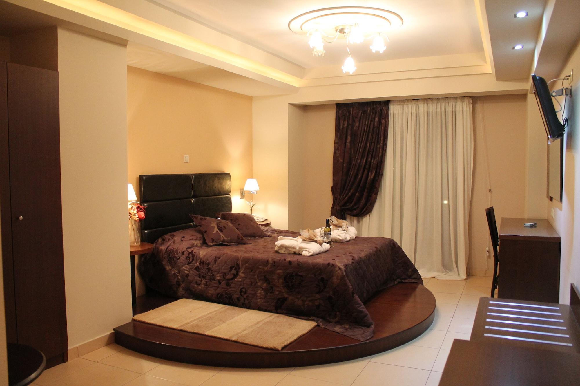Perinthos Hotel Anchialos Bagian luar foto