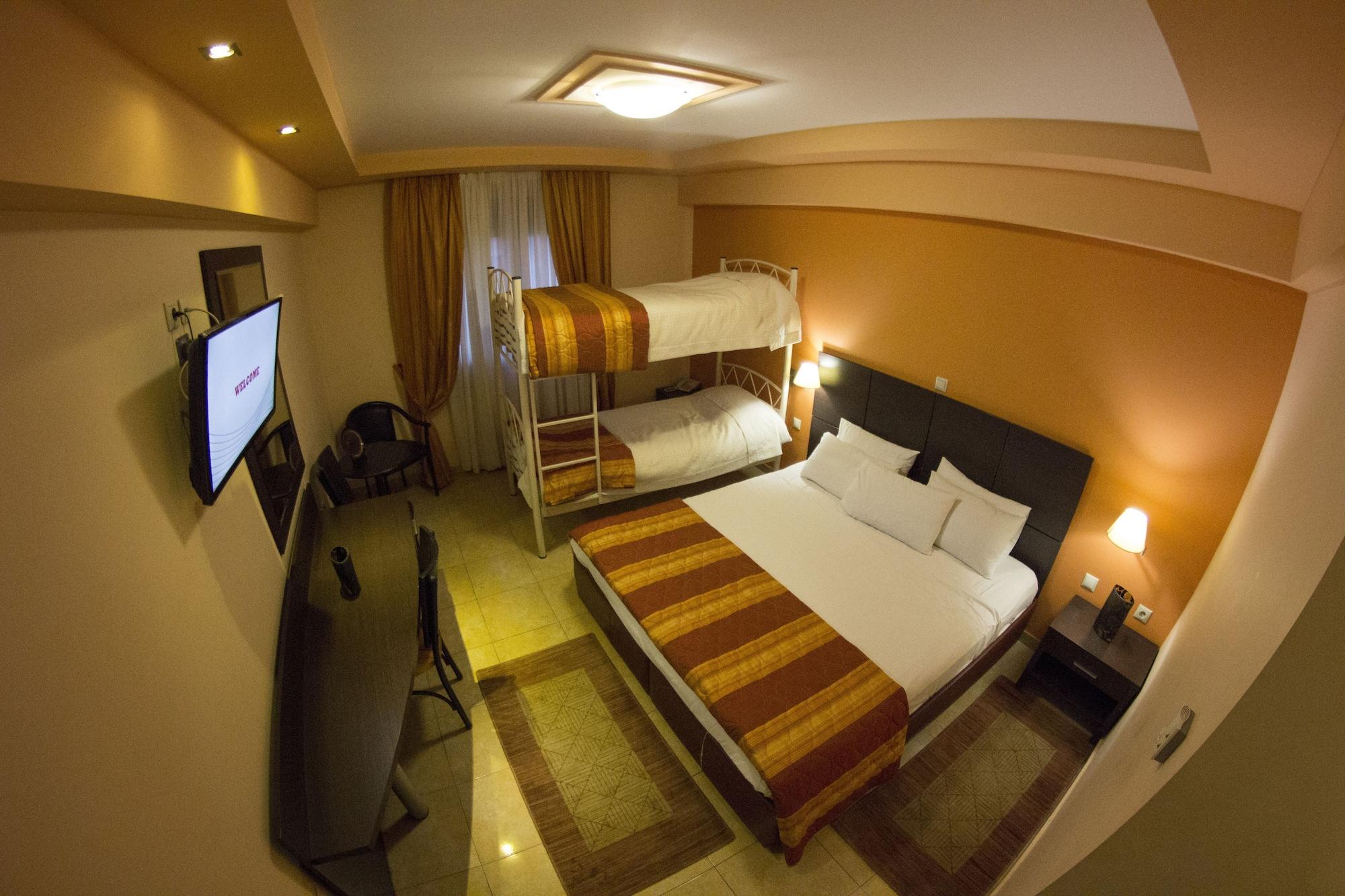 Perinthos Hotel Anchialos Bagian luar foto
