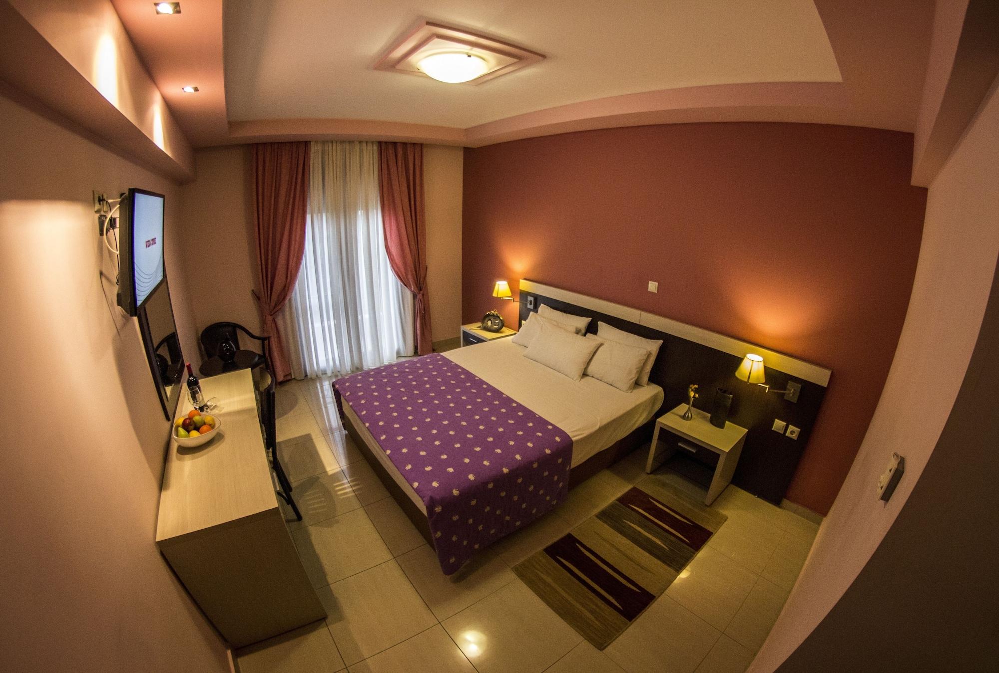 Perinthos Hotel Anchialos Bagian luar foto